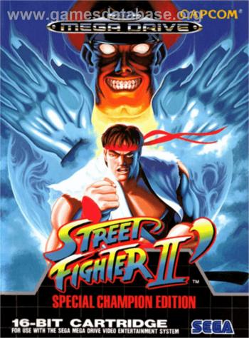 Cover Street Fighter II' - Special Champion Edition for Genesis - Mega Drive